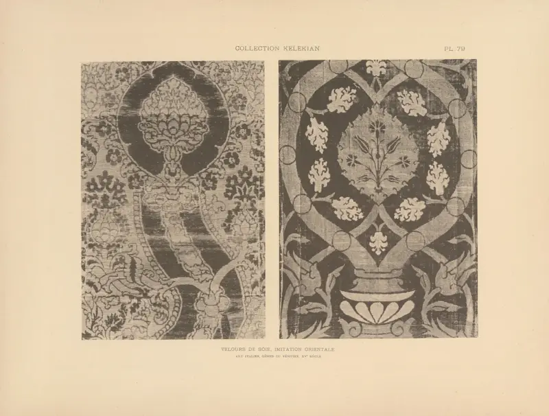 La collection Kelekian; Étoffes & tapis d’Orient & de Venise Pl.079 av Jules Guiffrey