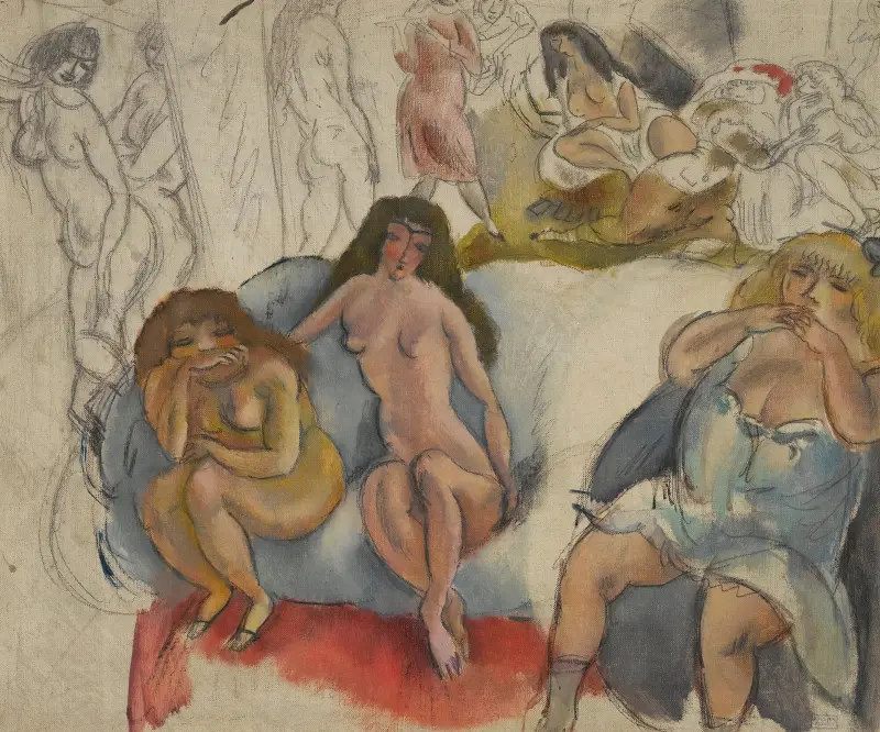 Femmes Galantes av Jules Pascin