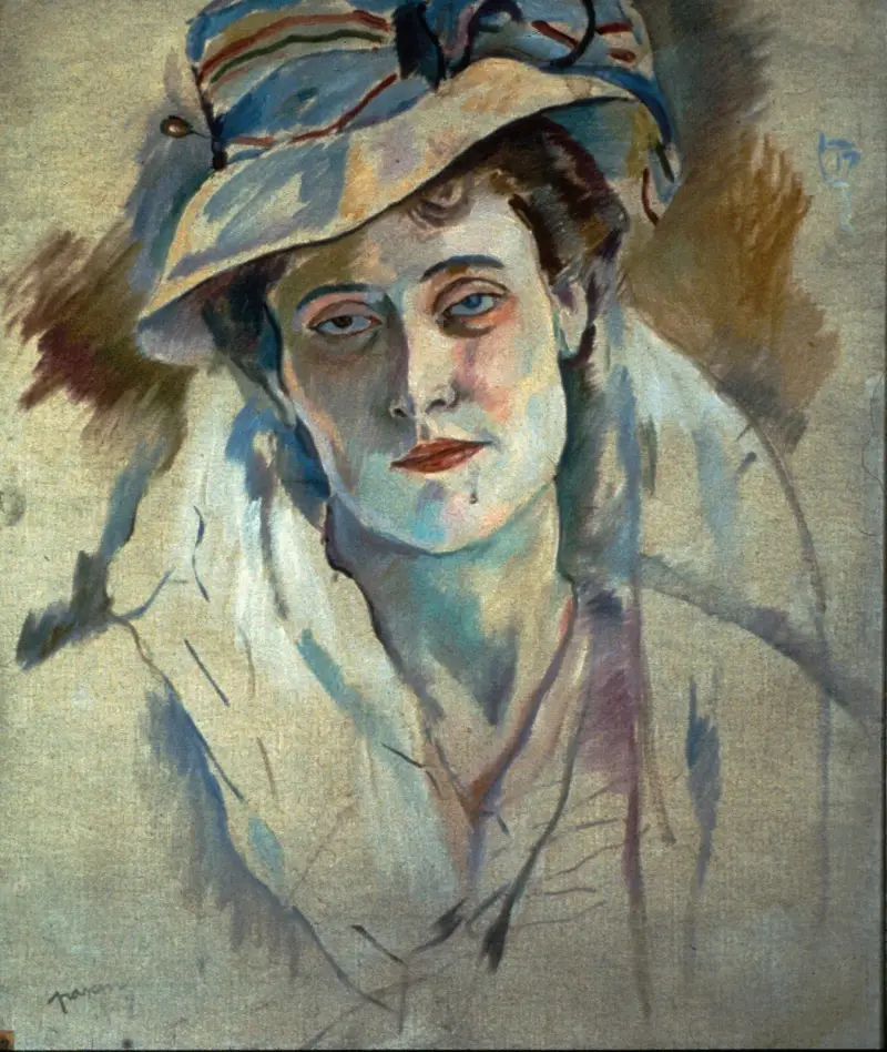 Hermine David av Jules Pascin