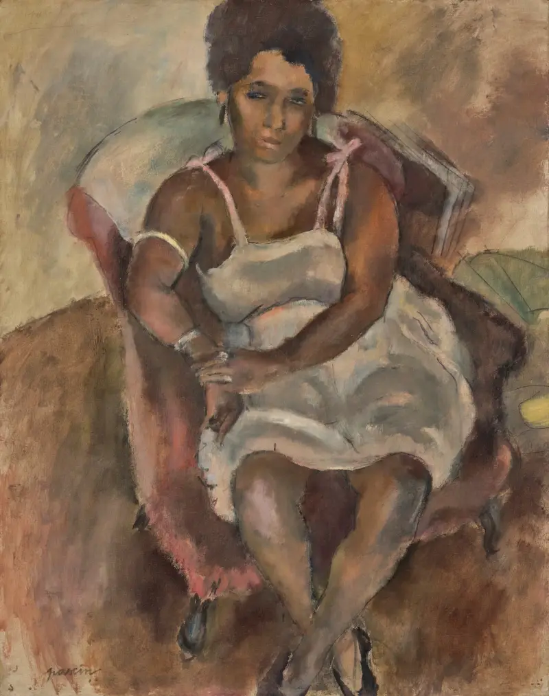 Julie, kvinnan från Martinique av Jules Pascin