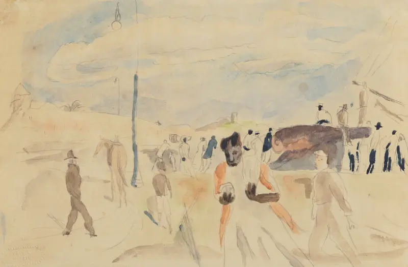Promenaden av Jules Pascin