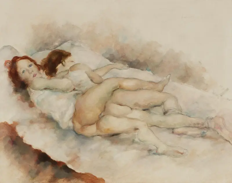 Odpolední spánek, Jules Pascin