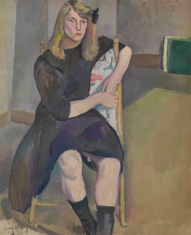 Die kleine Jeanne von Jules Pascin