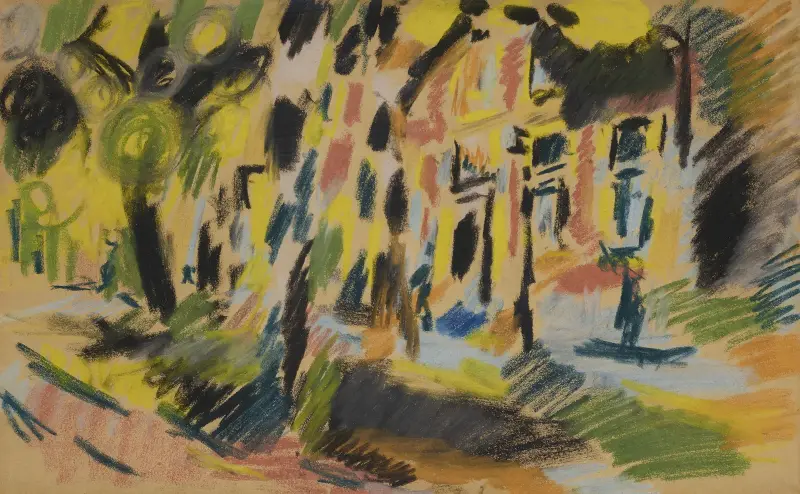 Blick auf Delft von Jules Schmalzigaug