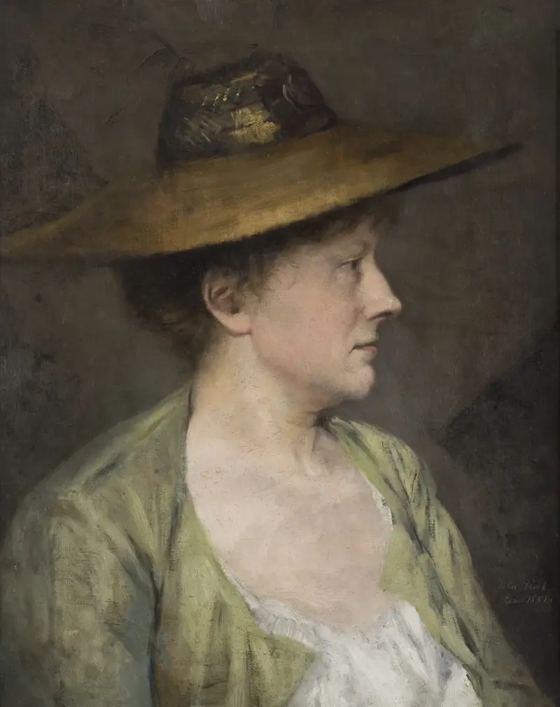 Female portrait av Julia Beck