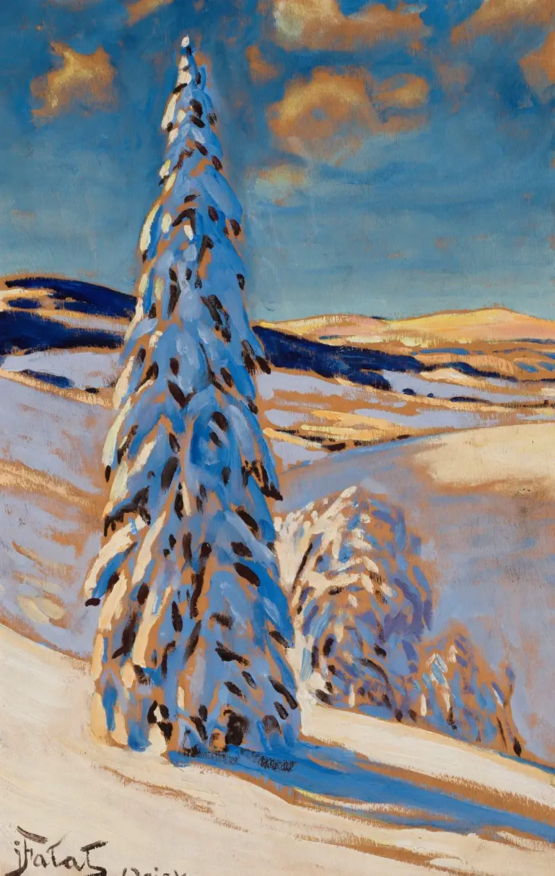 Winterlandschaft von Julian Falat