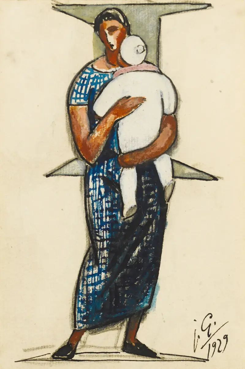 Mateřství, 1929, Julio González