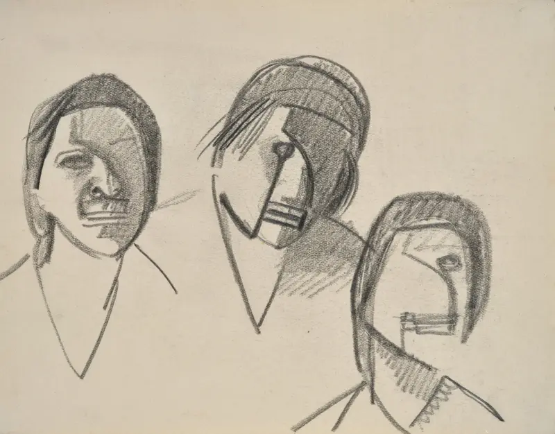 Hlavy – Nr. 6, Julio González
