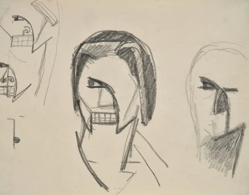 Têtes – Nr. 1, Julio González