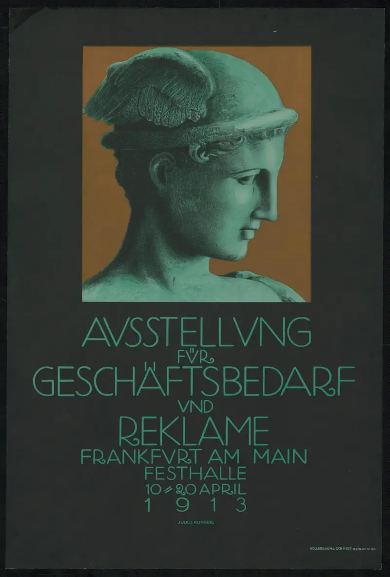 Ausstellung für Geschäftsbedarf av Julius Klinger