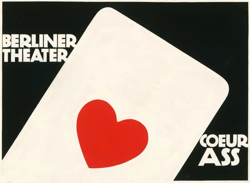Berliner Theater Coeur Ass av Julius Klinger