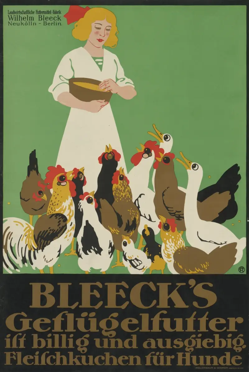 Bleeck’s Geflügelfutter av Julius Klinger