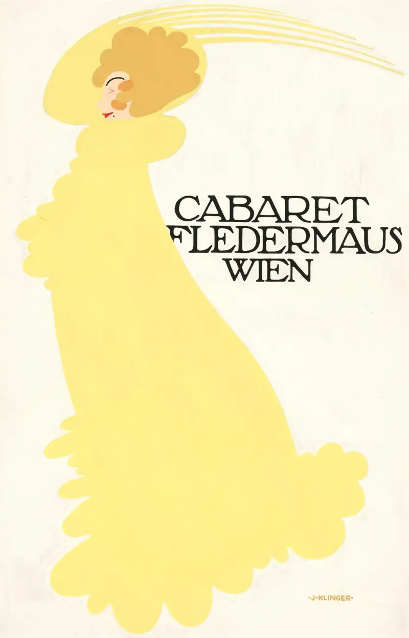 Cabaret Fledermaus Wien av Julius Klinger