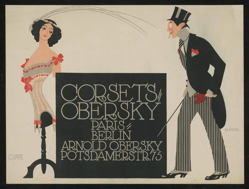 Corsets Obersky von Julius Klinger