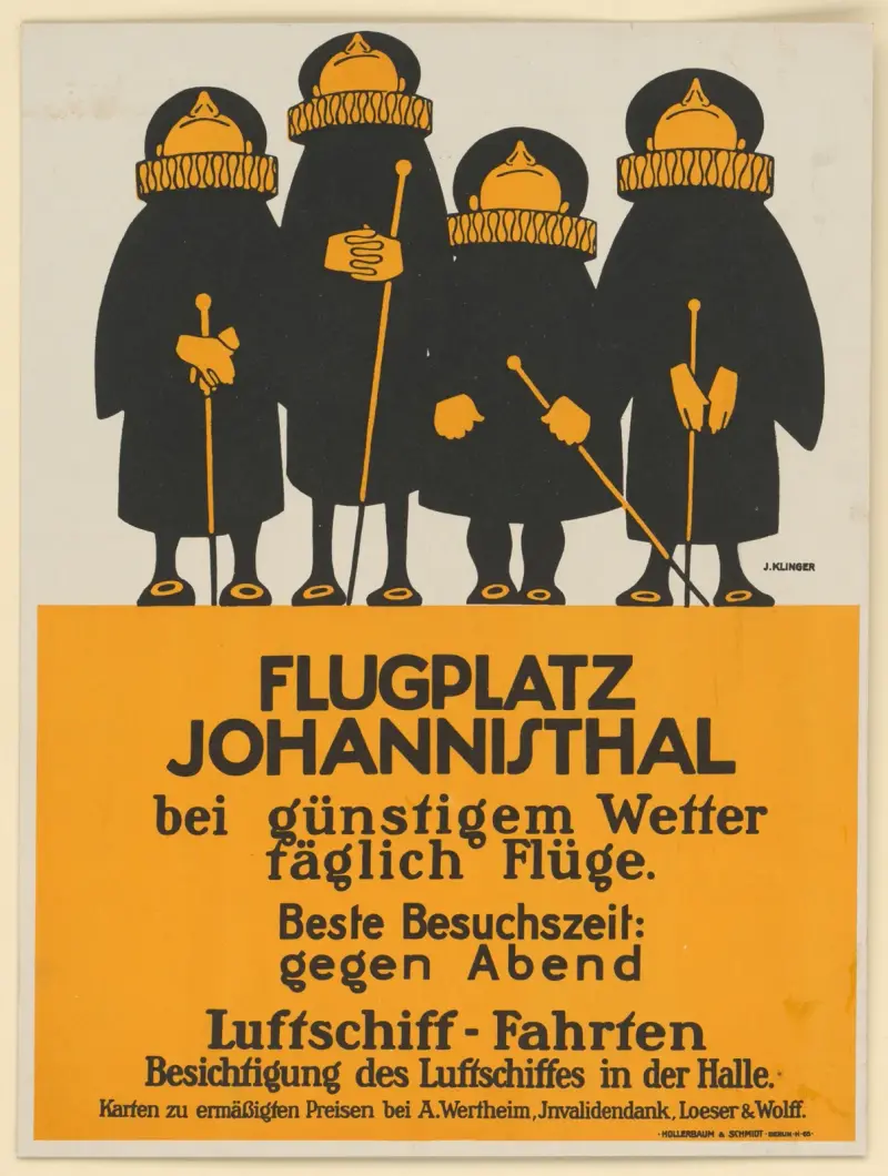 Letiště Johannisthal, Julius Klinger