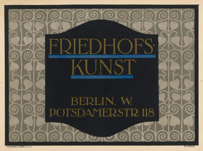 Friedhofskunst av Julius Klinger