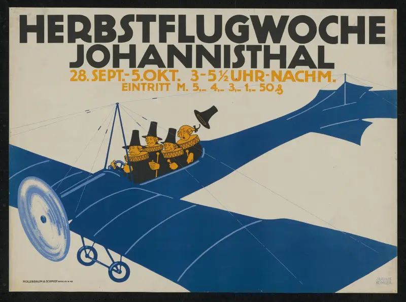 Höstflygveckan Johannisthal av Julius Klinger