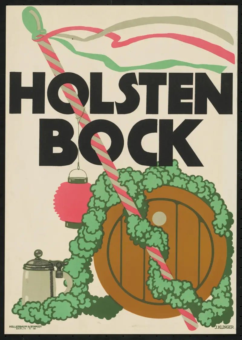 Holsten Bock av Julius Klinger