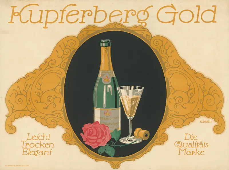 Kupferberg Gold av Julius Klinger