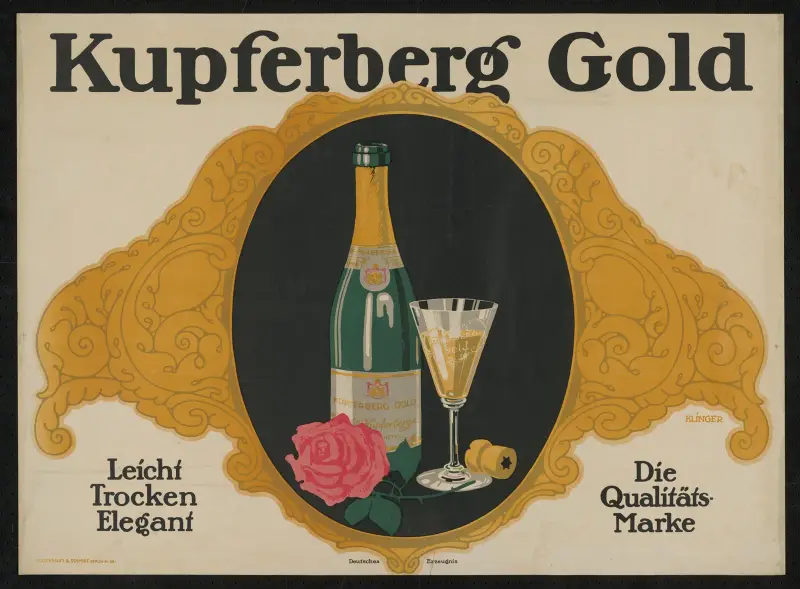 Kupferberg Gold av Julius Klinger