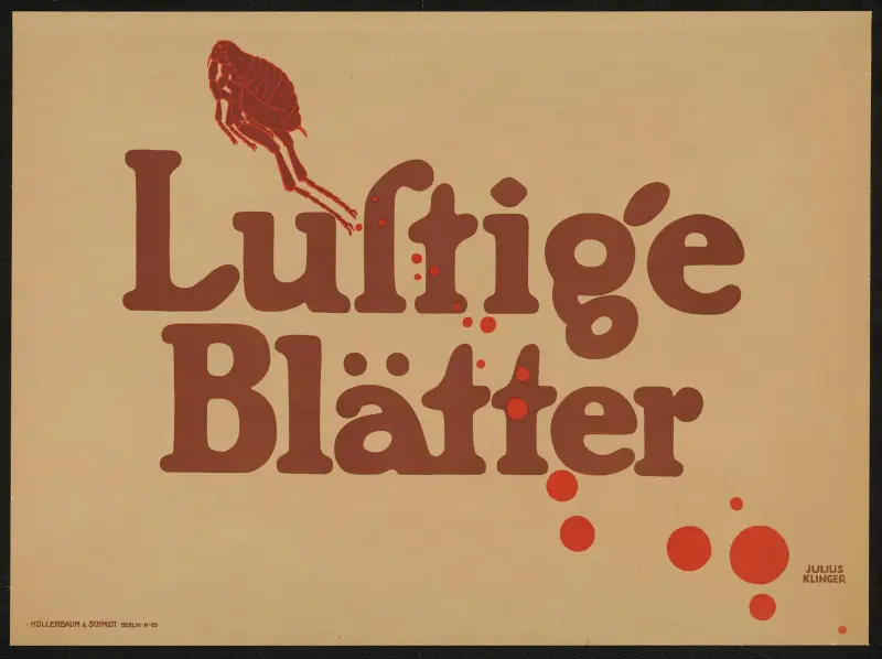 Lustige Blätter av Julius Klinger