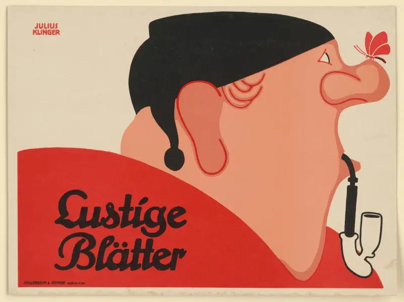 Lustige Blätter av Julius Klinger