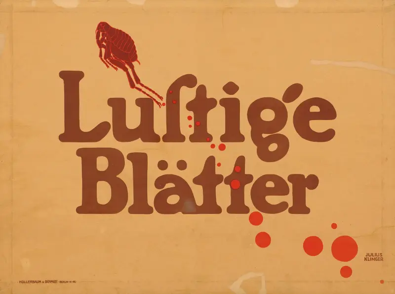 Lustige Blätter av Julius Klinger
