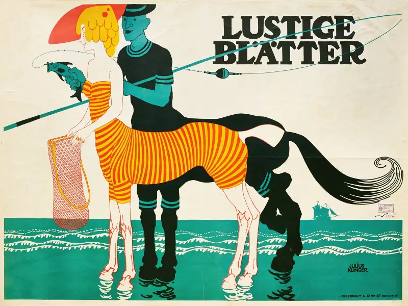 Lustige Blätter, Julius Klinger