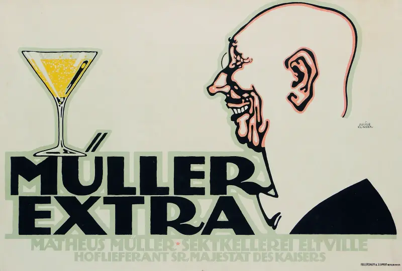 Müller Extra von Julius Klinger