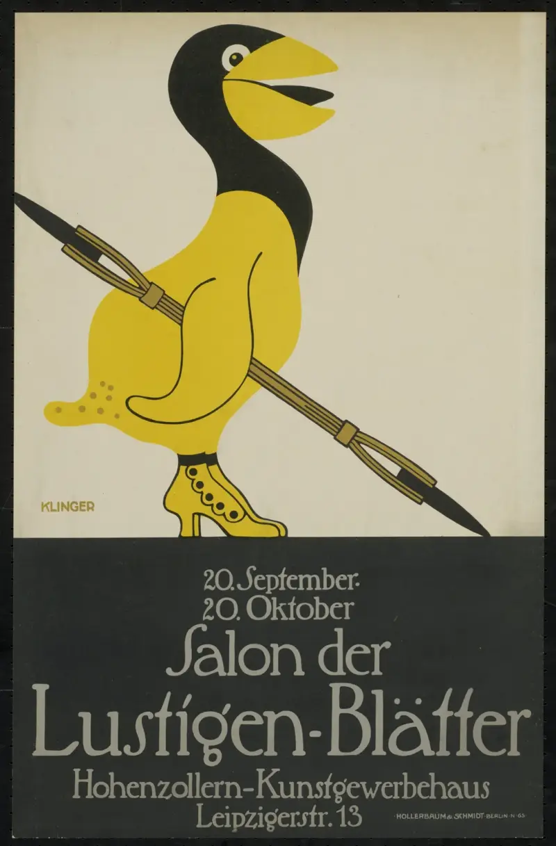 Salon der Lustigen Blätter av Julius Klinger