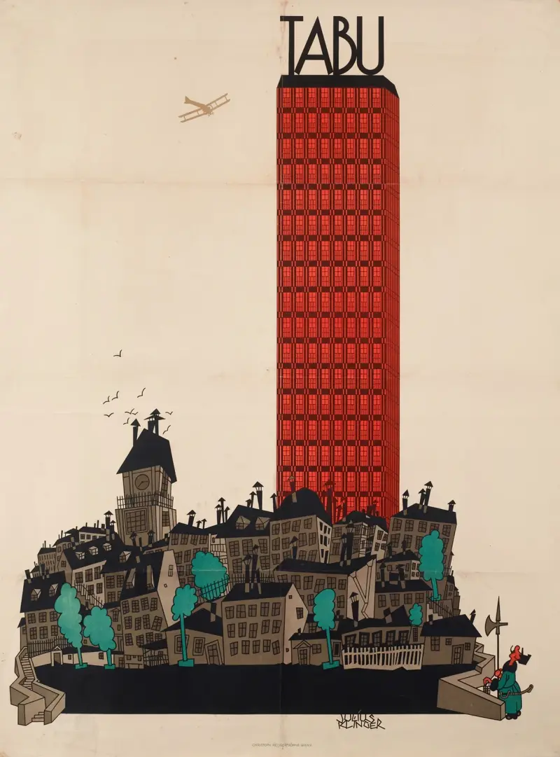 Tabu Antinicotin, 1919 – Nr. 1 von Julius Klinger