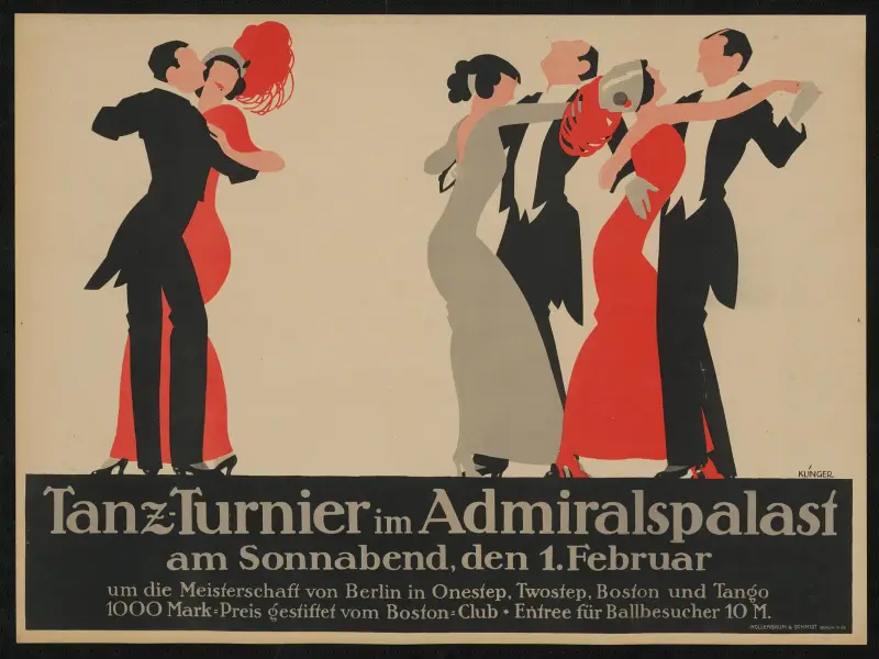 Dansturnering i Admiralspalast av Julius Klinger