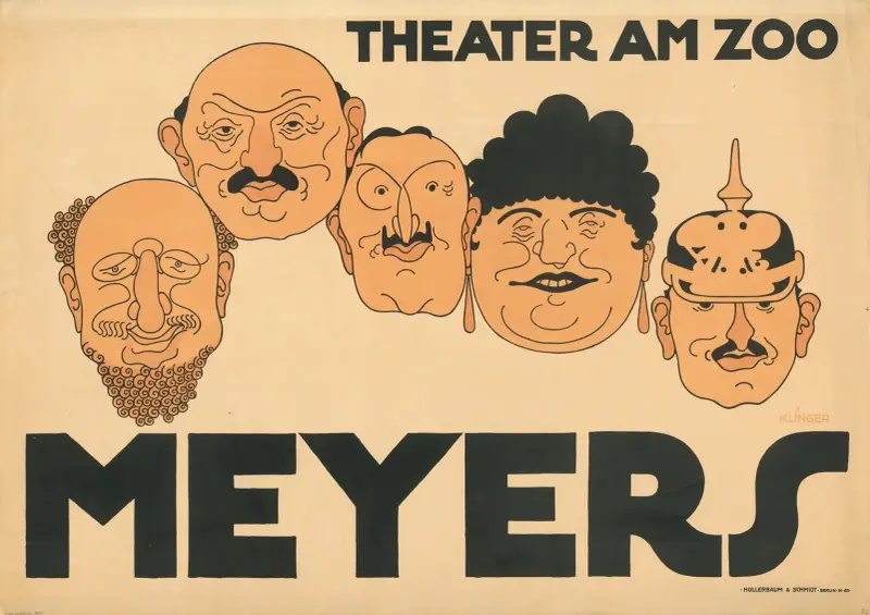 Theater am Zoo Meyers av Julius Klinger