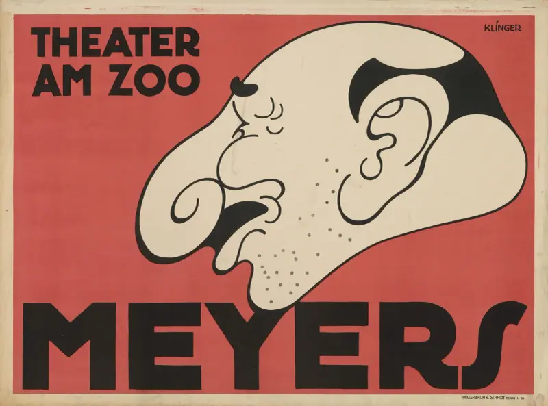 Theater am Zoo Meyers av Julius Klinger