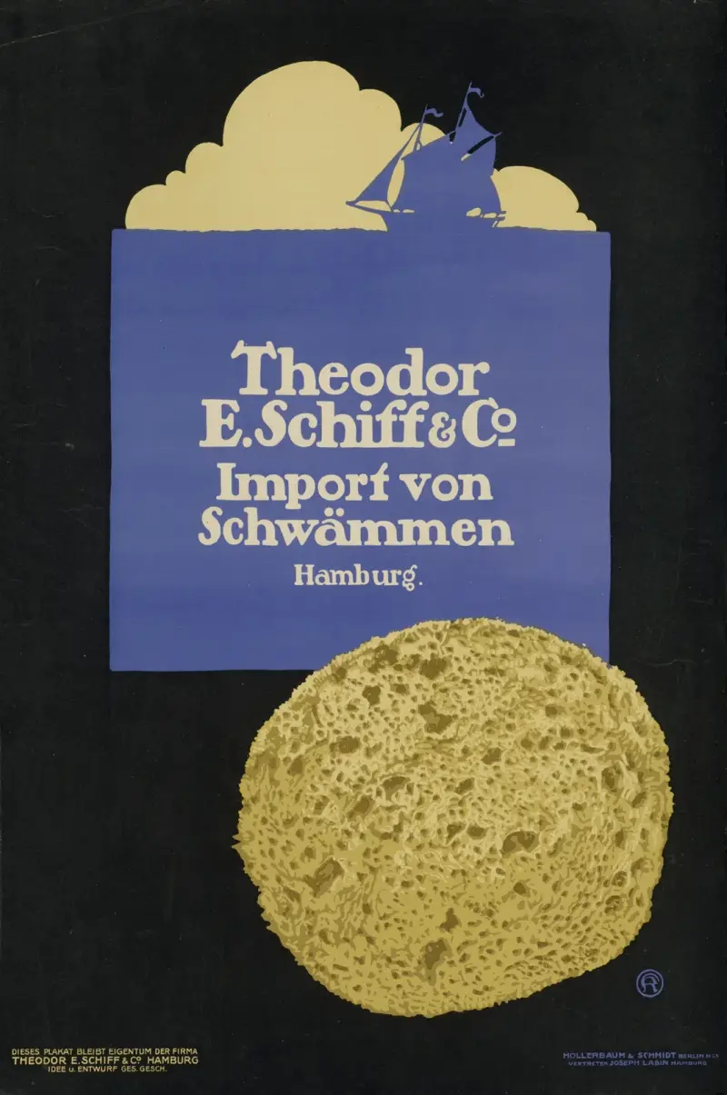 Theodor Schiff; Import von Schwämmen av Julius Klinger