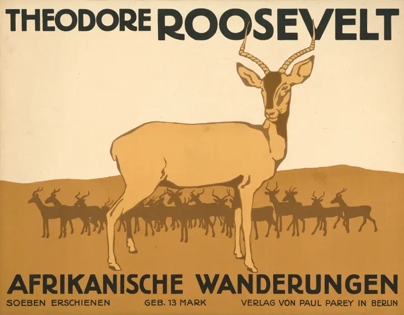 Theodore Roosevelt. Afrikanska vandringar av Julius Klinger