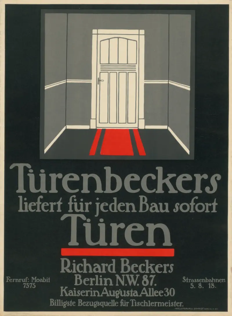 Türenbeckers dörrar av Julius Klinger