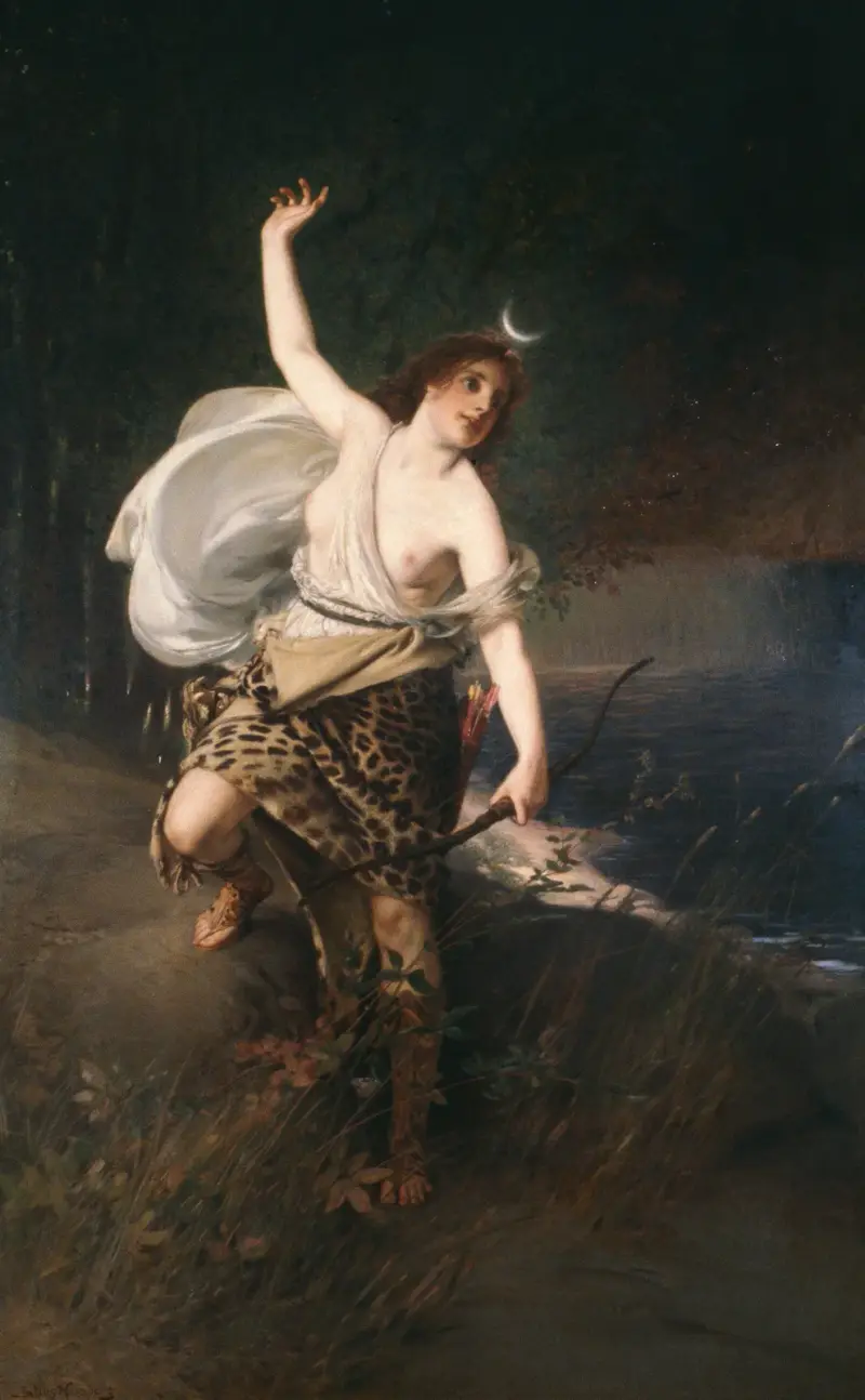 Diana, Julius Kronberg