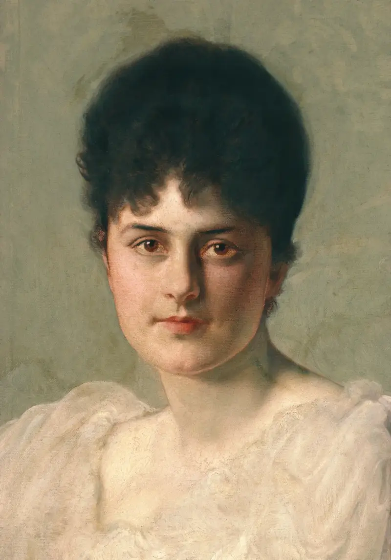 Ellen de Maré, född von Hallwyll (1867–1952) av Julius Kronberg