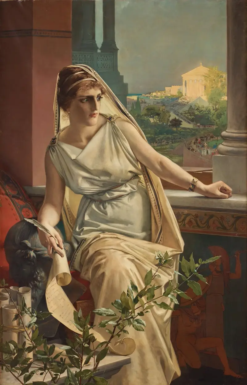 Hypatia, Julius Kronberg