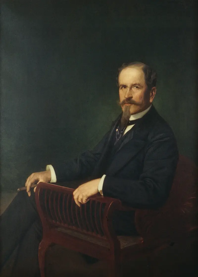 Walter von Hallwyll (1839-1921) av Julius Kronberg
