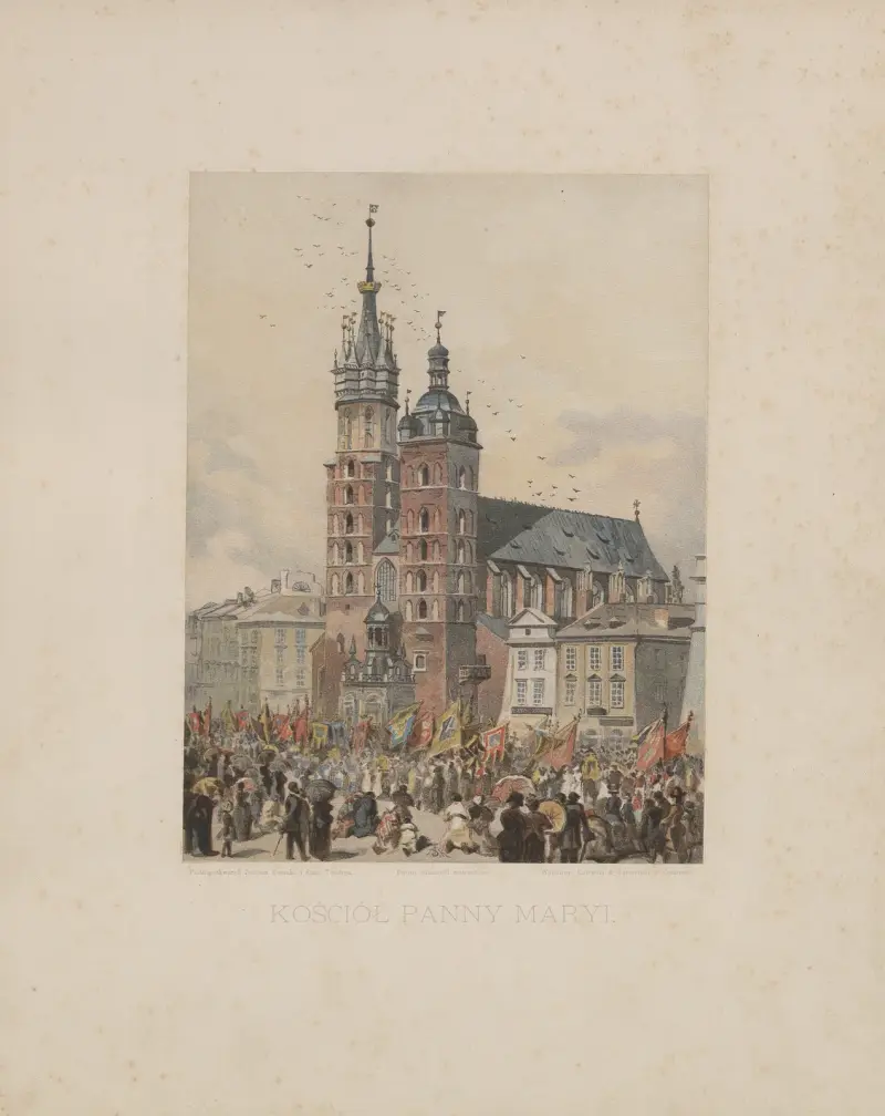Kościół Panny Maryl av Juliusz Kossak