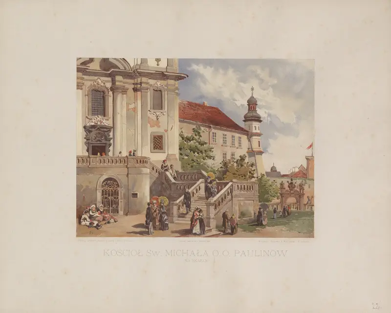 Kirche St. Michael der Pauliner auf dem Skałka von Juliusz Kossak