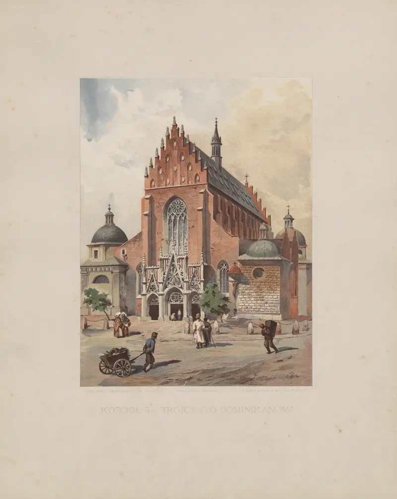 Kościół Św. Trójcy Klasztorem Xx. Dominikanów av Juliusz Kossak