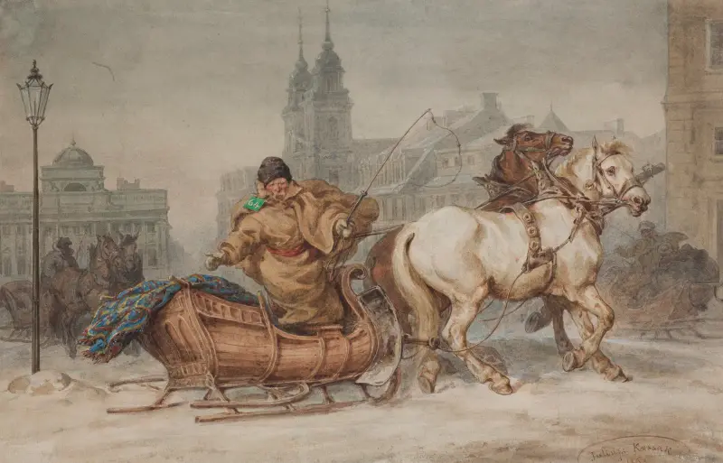 Warszawas kusk av Juliusz Kossak