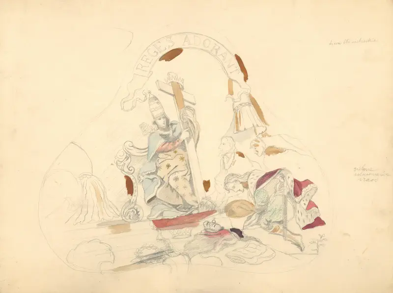 Reges adorant von Juliusz Makarewicz