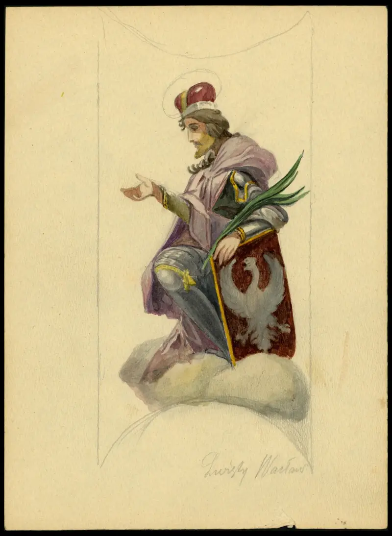 Sankt Wacław av Juliusz Makarewicz
