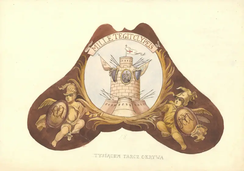 Tusen sköldar täcker = Mille tegit clypeis av Juliusz Makarewicz