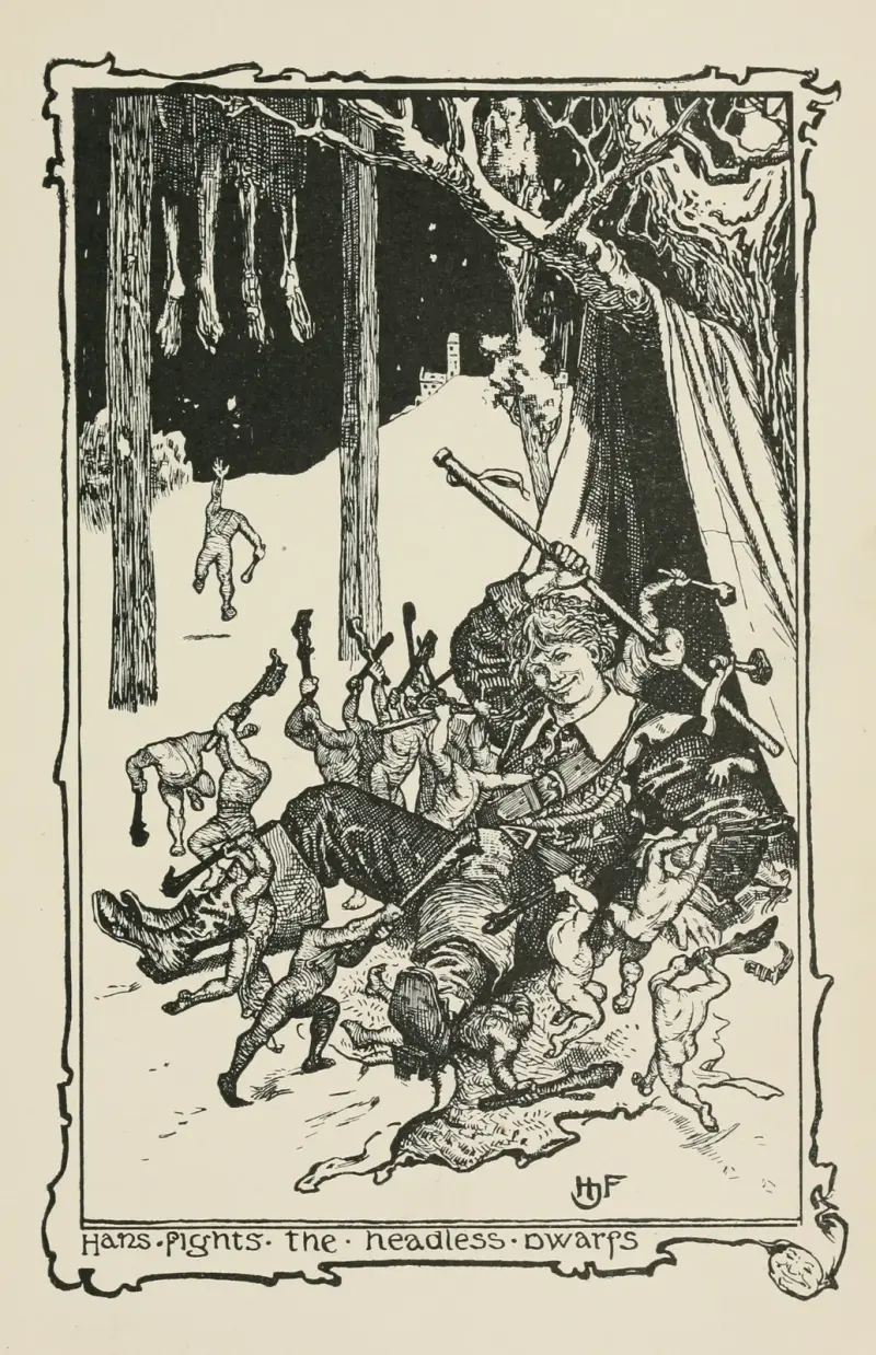 Hans mot de huvudlösa dvärgarna av Henry Justice Ford