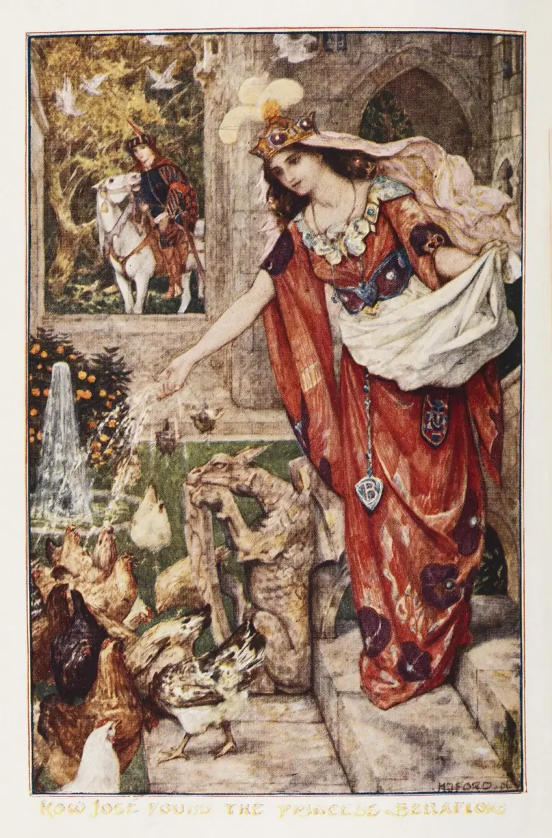 How Jose found the princess Bella Flor av Henry Justice Ford